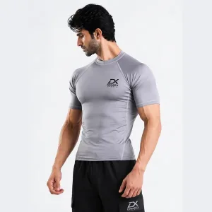 Men’s Element baselayer T-shirt with lightweight compression fit for sports and training.